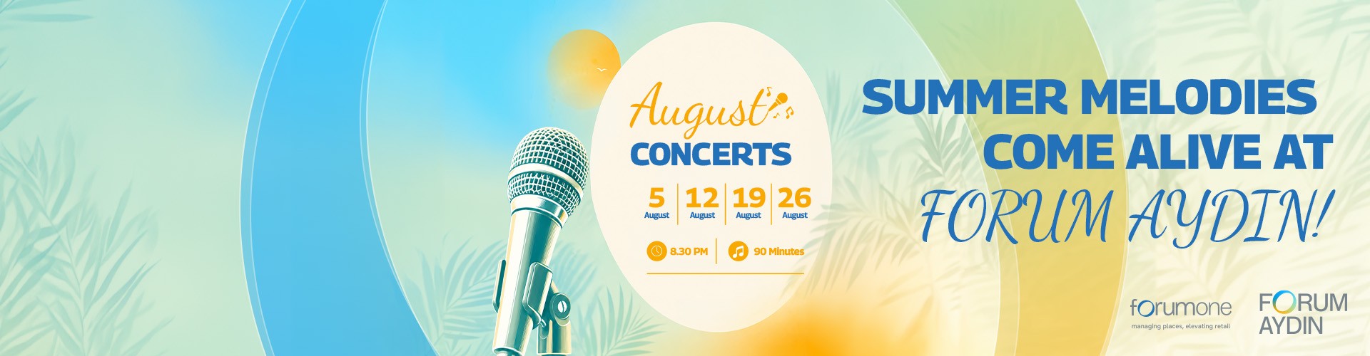  August Concerts  