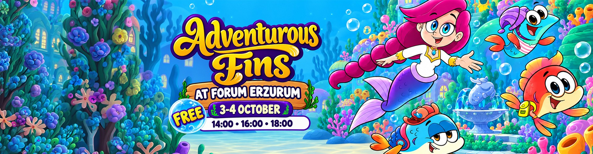 Adventurous Fins at Forum Erzurum!