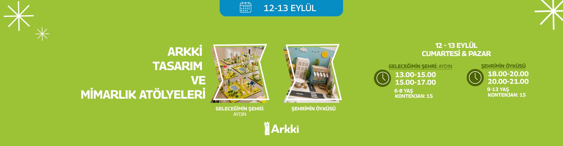 Çocuklar Arkki ile tasarlıyor: Geleceğin Şehri Aydın