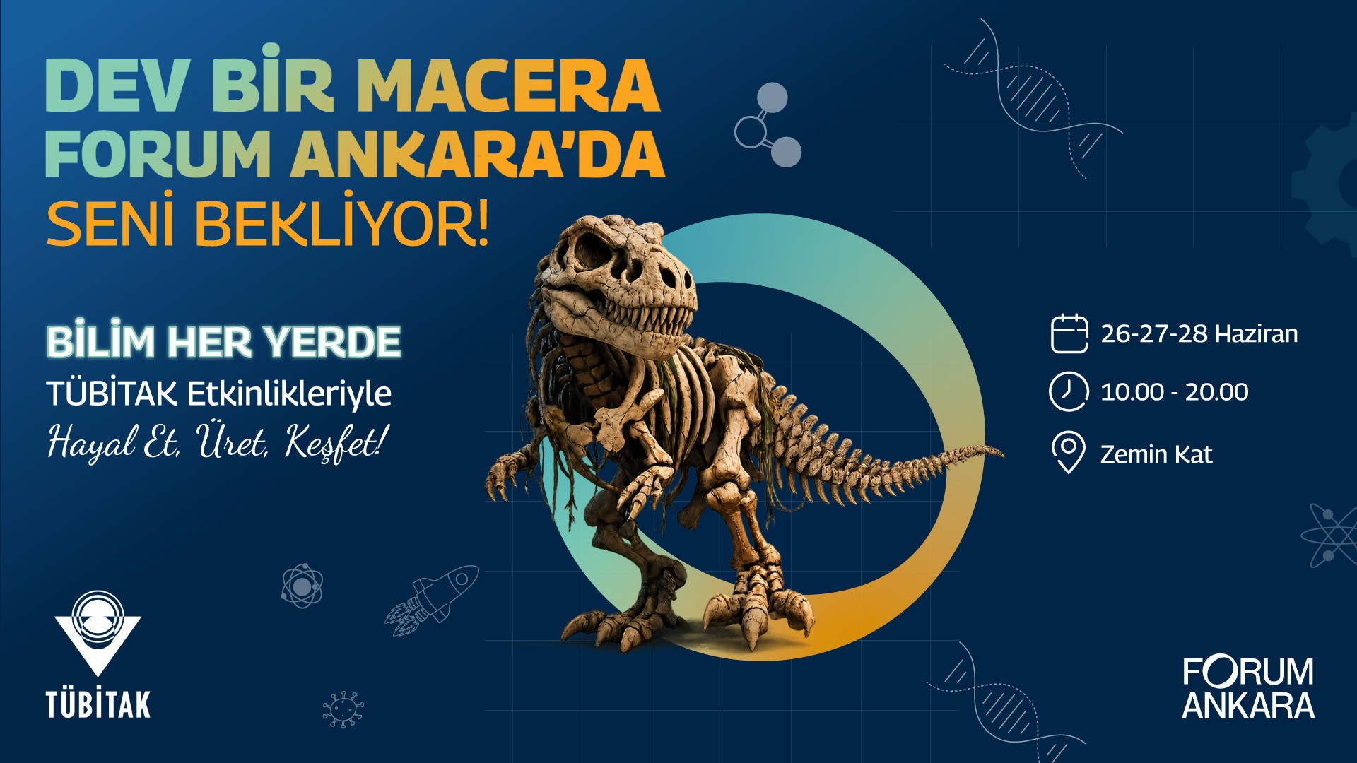 TÜBİTAK Bilim Her Yerde Forum Ankara'da