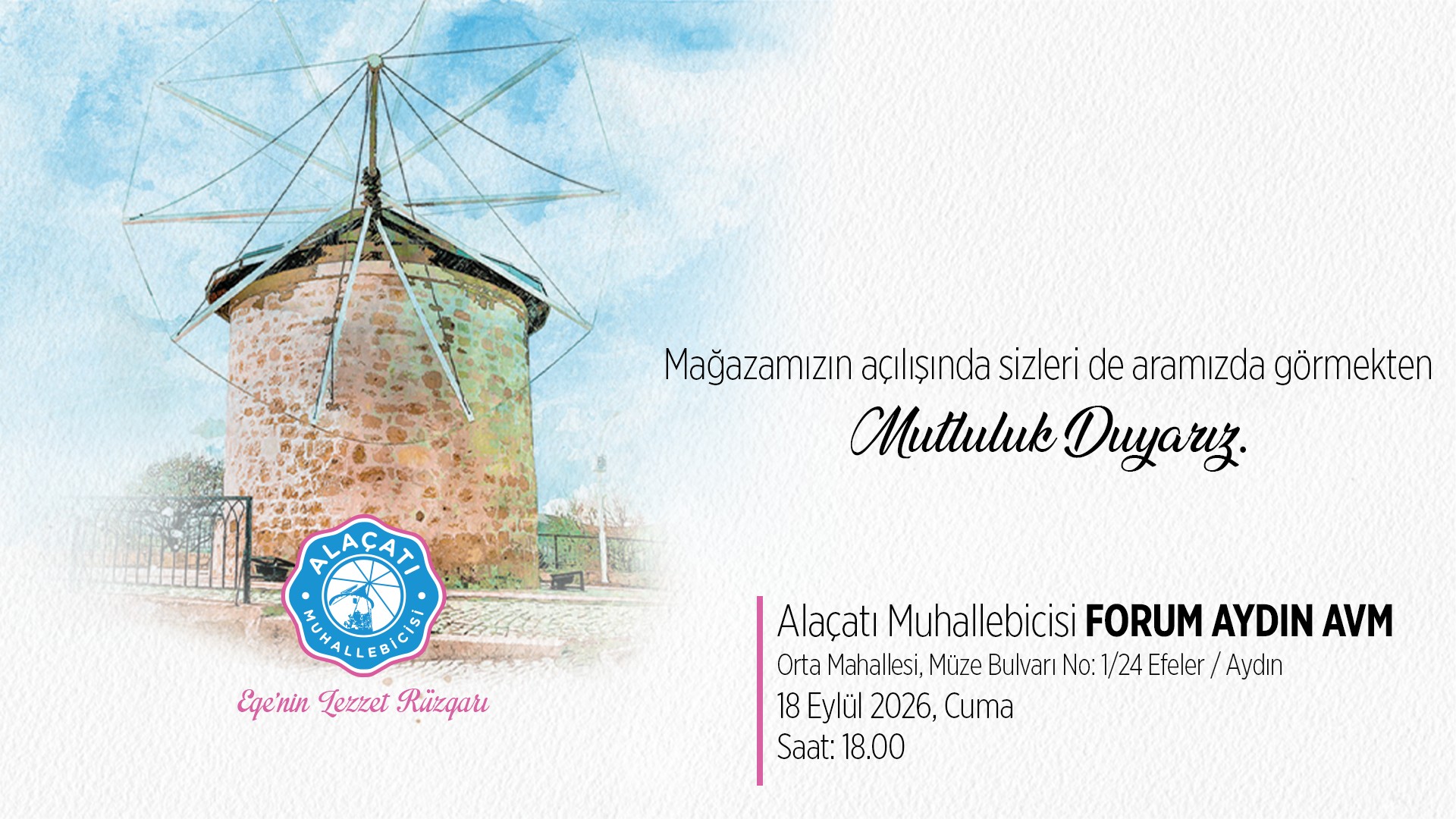 Alaçatı Muhallebicisi