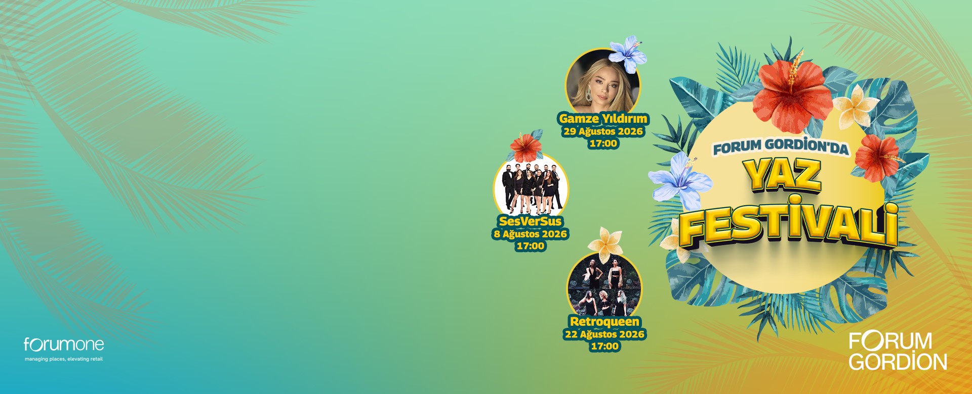 <p><span style="color: #29353c;">Forum Gordion'da Yaz Festivali Başlıyor!</span></p>